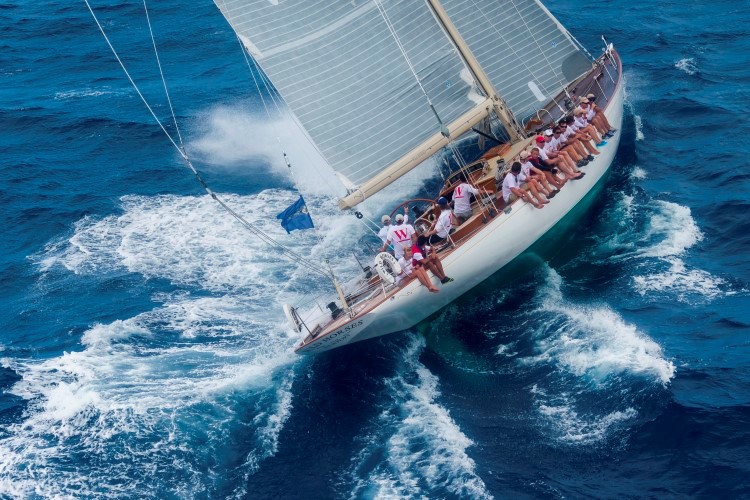WILD HORSES, Class: D, LOA: 23 m, Designer: WHITE, Builder: BROOKLIN BOAT YARD