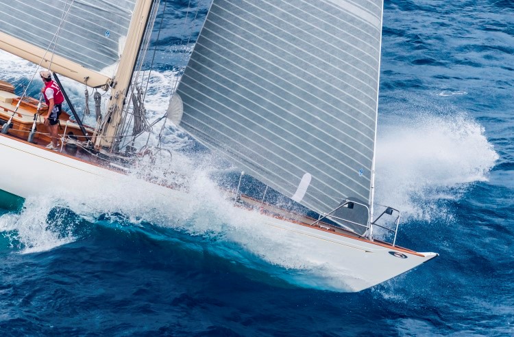 WILD HORSES, Class: D, LOA: 23 m, Designer: WHITE, Builder: BROOKLIN BOAT YARD