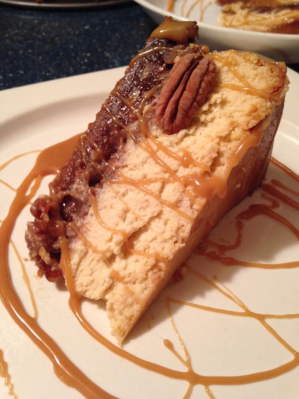 Pecan Pie Cheesecake] (2)