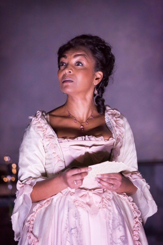 LES LIAISONS DANGEREUSES BY HAMPTON, , WRITER - CHRISTOPHER HAMPTON, Director - Josie Rourke, Designer - Tom Scutt, Lighting - Mark Henderson, The Donmar Warehouse, 2015, Credit: Johan Persson