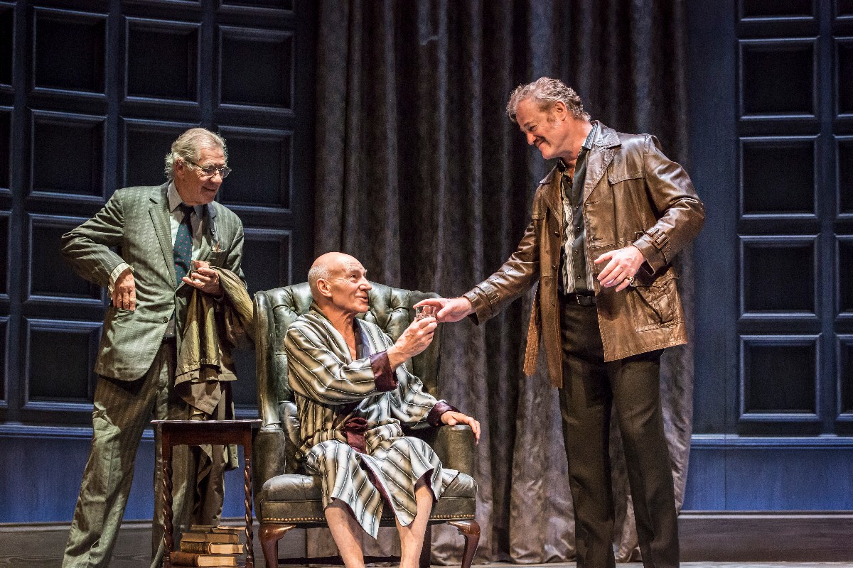 NO MANS LAND by Pinter, , Writer - Harold Pinter, Director - Sean Mathias, Set and costumes - Stephen Brimson Lewis, Lighting - Peter Kaczorowski, Sheffield, 2016, Credit: Johan Persson