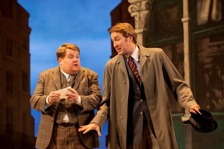 ONE MAN TWO GUVNORS by Bean, , Author - Richard Bean, Director - Nicholas Hytner, Designer - Mark Thompson , Lighting - Mark Henderson, The National Theatre, 2011, Credit: Johan Persson/