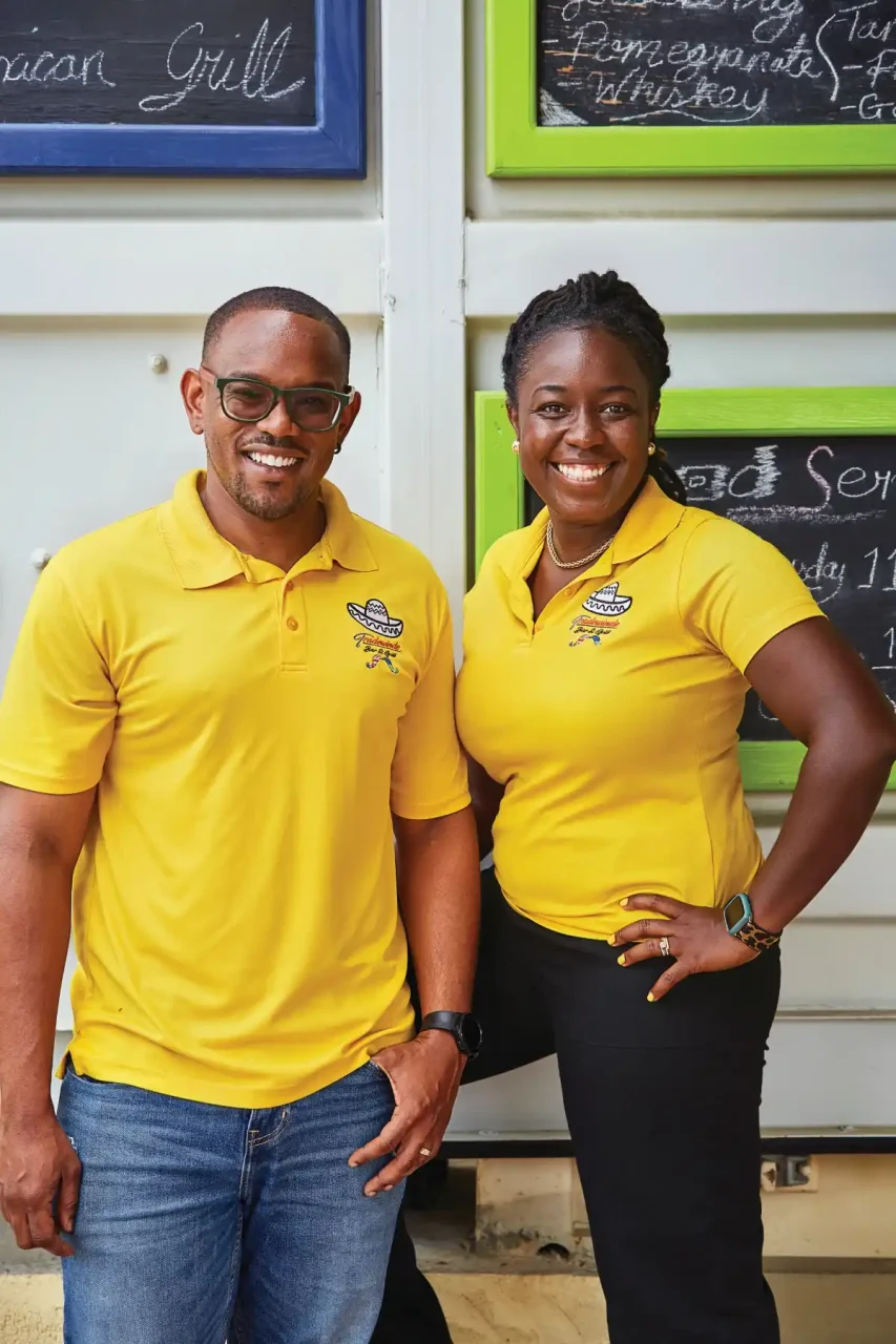 Owners Molly & Marquese.